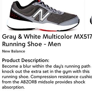 Brand New Men’s New Balance